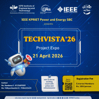 TECHVISTA’26 Technical Project Expo Poster